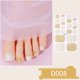 thumbnail image 4 of Pasta de Gel para uñas de los pies, 22 puntas, lámpara sin hornear, Gel completamente curado, pegatinas de cobertura completa 3D para uñas de los pies, calcomanías coloridas para manicura, 4 of 6