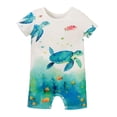 thumbnail image 1 of Mono de verano de manga corta CUTICAT Body infantil para niños y niñas 1 a 3 meses, 1 of 8