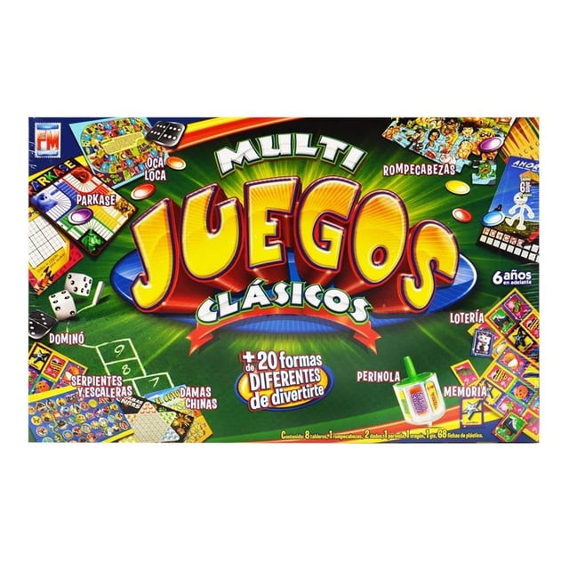 Juego de Mesa Fotorama Multi Juegos Clásicos