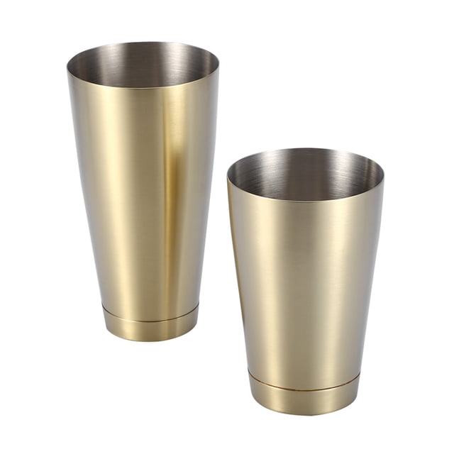 Bar Equipment Stainless Steel Cocktail Mixer, Silver/Rose Golden/ Golden Cocktail Shaker Set, Boston Shaker, For Bar Home