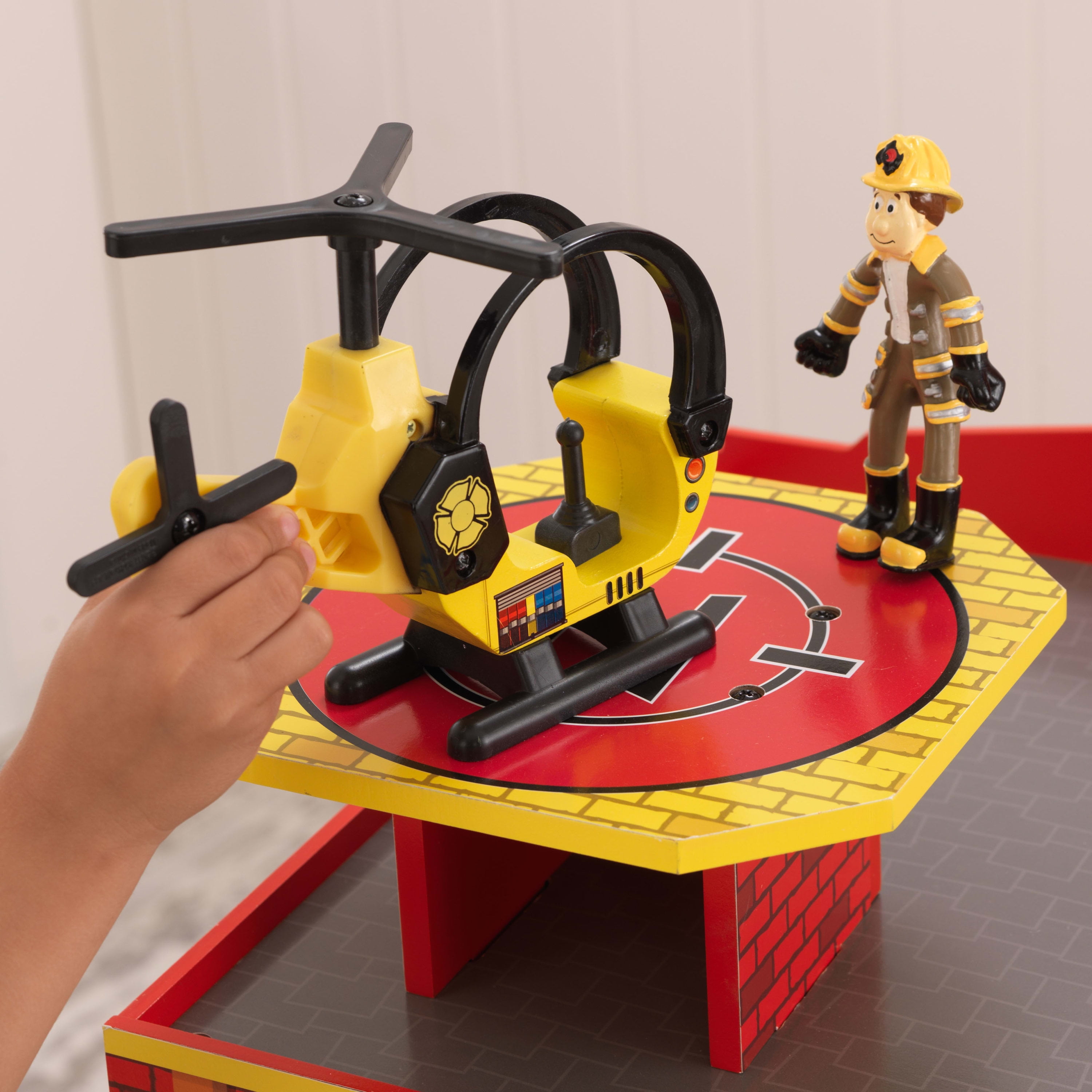 Kidkraft wooden fire station 2025