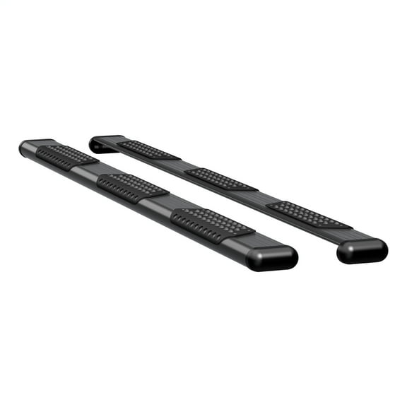 LUVERNE 584098-570125 O-Mega II 98-Inch Black Aluminum Side Steps, Select Ford E-150, E-250, E-350 Fits select: 2001-2014 FORD ECONOLINE