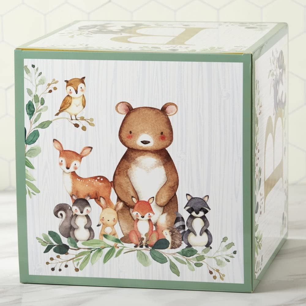 Fall Themed Woodland Creatures Tree Baby Shower Guest Book Alternative –  Puff Paper Co