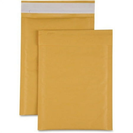 UPC: 0035255749817 | Sparco Size 1 Bubble Cushioned Mailers Bubble – #1 – 7 1/2  Width x 12  Length – Self-sealing – Kraft – 100 / Carton – Kraft
