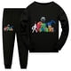 thumbnail image 4 of Conjunto de pijama de dibujos animados para niños y niñas, ropa de dormir con diseño de jardín de Banban, 4 of 4