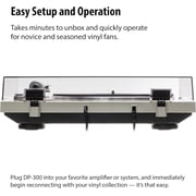 Denon DP-3000NE Premium Direct Drive Hi-Fi Turntable - Dark Ebony with 6 Year Amber Protection Plan (2023)