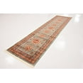 thumbnail image 2 of Unique Loom Sahand Geometric Bright Rug 2' 7 x 10' Runner Light Blue/Red, 2 of 6
