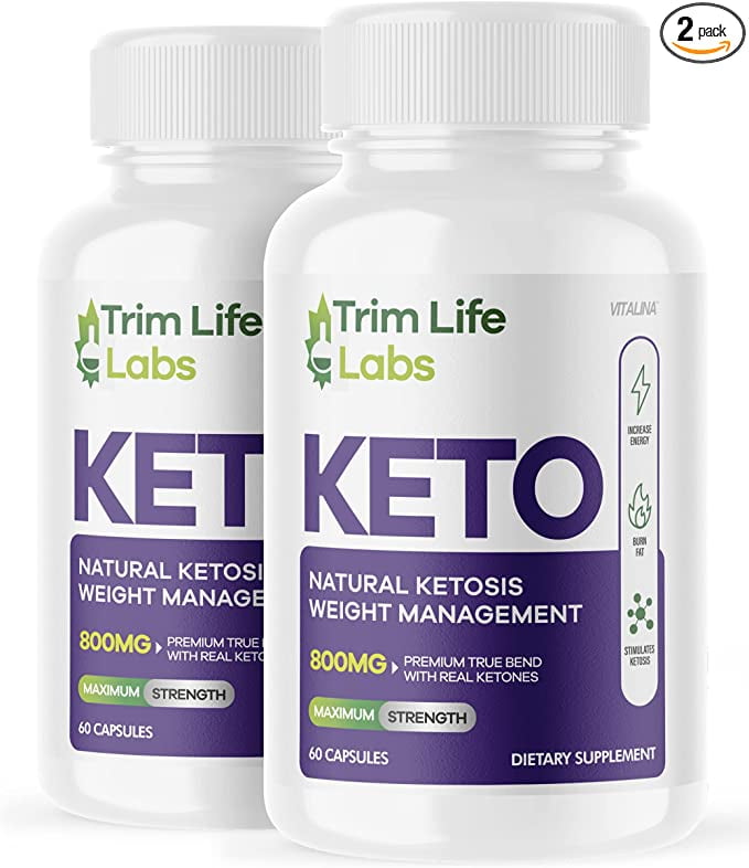 Buy 2 Pack Official Trim Life Labs Keto , Advanced Formula, 2 Bottles, 2 Month Supply Online in
