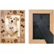 thumbnail image 4 of Marco de fotos de perro, marco de fotos de madera con forma de pata de mascota, marco de fotos de gato grabado, marco de madera para postales de mesa, 4 of 7