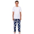 thumbnail image 2 of Peanuts Pajamas Men's Snoopy Buffalo Plaid Lounge Pajama Pants, 2 of 5