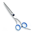 thumbnail image 1 of Professional Hair Thinning Scissors 6 Inch Stainless Steel Barber Trimming Tool with Ergonomic Design, 1 of 7