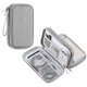 thumbnail image 3 of Organizador de cables de viaje Grey-1, estuches para accesorios electrónicos, bolsa de almacenamiento todo en uno, bolsa de transporte de accesorios [impermeable] para cable de datos USB, 3 of 5