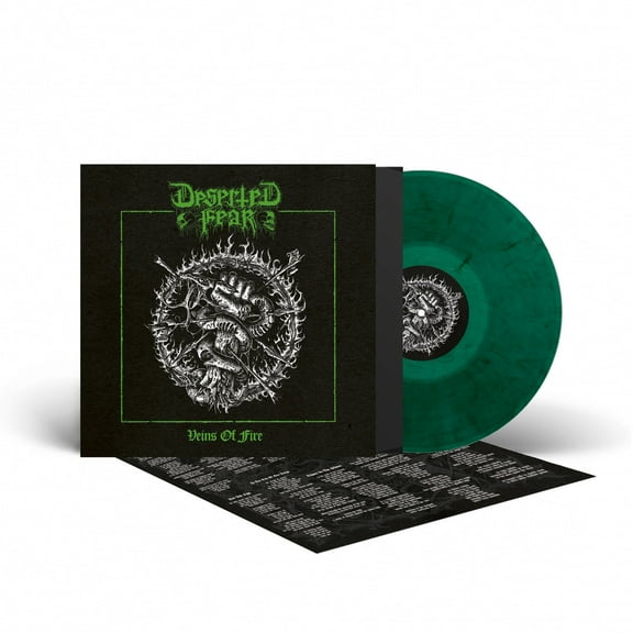 Deserted Fear - Veins of Fire - Green Marble - Music & Performance - Vinyl