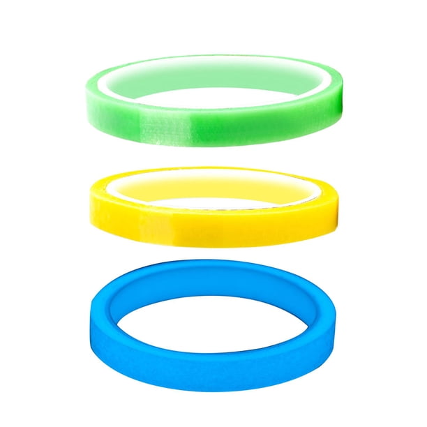 3 juguetes sensoriales divertidos y creativos de 1,2 cm de ancho para fiestas de cumpleaños. Verde Amarillo Iluminado Azul