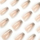 thumbnail image 4 of Uñas postizas (24 unidades) de acrílico, removibles, para uso diario. Uñas artificiales para decoración de uñas. Adhesivo para uñas de 1 ml., 4 of 7