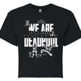 thumbnail image 3 of Marvel Deadpool & Wolverine - We Are Deadpool Doodles - Juniors Cropped Graphic T-Shirt, 3 of 5