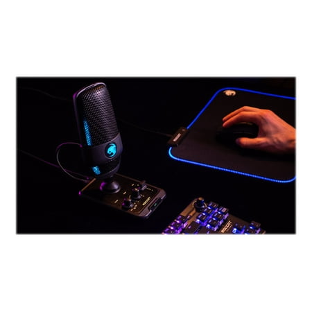 ROCCAT Torch Wired Condenser Microphone, Black