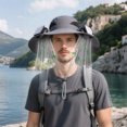 thumbnail image 5 of Kugisaki Sun Hat with Fans Solar Power Fan Wide Brim Sun Hat Fishing Essentials for Hiking Beach Summer Outdoor, 5 of 6