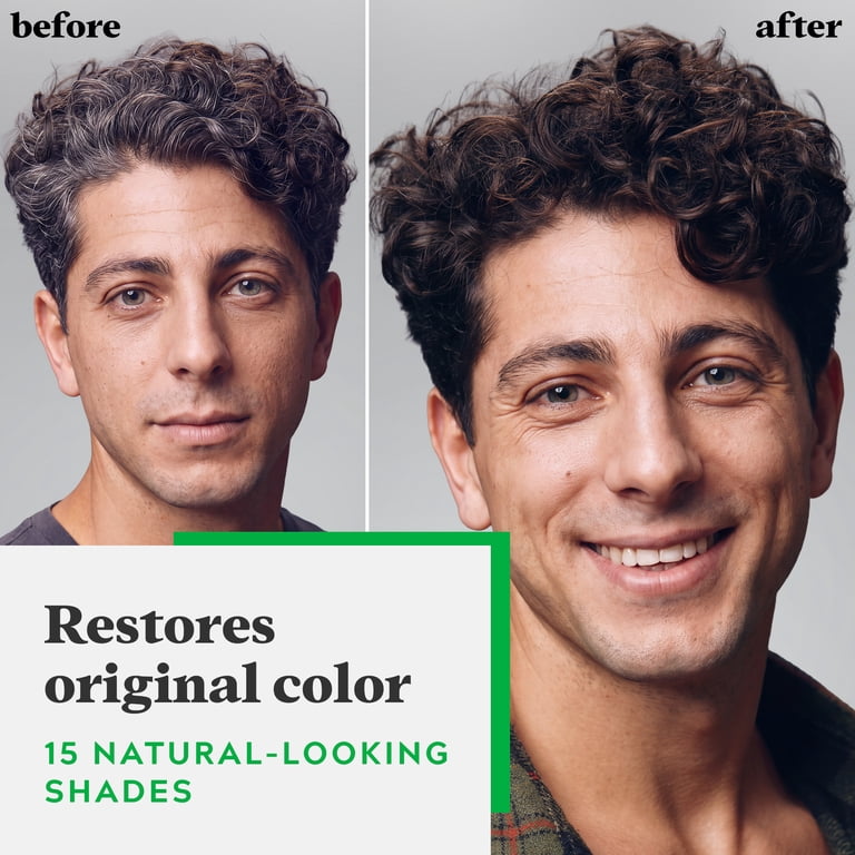 Just For Men, Men's Hair Color, H-46, Deep Dark Brown - Walmart.com