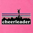 thumbnail image 5 of Wild Bobby Cheerleader Silhouette Girl Sports Women Tri-Blend Racerback Tank Top, Vintage Pink, Small, 5 of 5