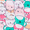Squishmallows Multi, variant on Kids Hooded Cosplay Union Suit Pajama, Sizes 4-12