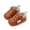 Brown, variant on Toddler Boy PU Sneakers Casual Letter Print Cute Baby Flats Breathable Infant Walking Shoes for Newborn 0 6 12 18 Months