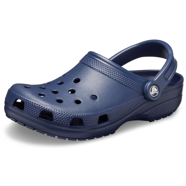 Zuecos Crocs Classic, azul marino, unisex, talla 13 para hombre/15 para mujer