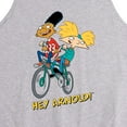 thumbnail image 2 of Hey Arnold! - Arnold and Gerald on Bike - Men's Jersey Tank Top, 2 of 4
