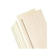 Alvin 4" Bass Wood Sheets 3/32"