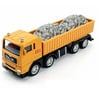 JUST CLEARANCE Plastic Excavator Bulldozer Creative Portable Environmental Truck Model Toy Black + yellow.