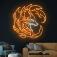 thumbnail image 3 of C-craft Charming Fox Neon Light - Adds Whimsical Touch to Home Decor and Kid's Rooms, 3 of 5