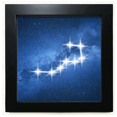 thumbnail image 1 of Gentle Easygoing Beautiful Lucky Stars Black Square Frame Picture Wall Tabletop, 1 of 3