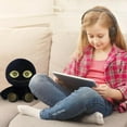 thumbnail image 3 of Bob Plush Toy - Plush Figure Toys, Slap Battles Bob Plush Toy | Soft Realistic Anime Plush Toy, Comfortable Cute Cartoon Hugging Pillow Doll for Christmas Kids Girls Birthday, 25cm, Black, 3 of 9