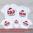 thumbnail image 3 of Camisa de ropa navideña a juego para la familia, atuendo familiar para reuniones, remera festiva para mamá, papá, niños, bebés, remeras a juego, mameluco, 3 of 5