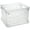 24 Pack, variant on Crate, Stackable Plastic Storage Bin with Handles, , 24-Pack