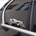 thumbnail image 5 of Walbest 2Pack Car Auto Vehicle Body Double Horse Reflective Decals Sticker Decoration Universal, 5 of 7