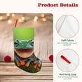 thumbnail image 4 of Lsque Tree Frog Pattern 18 Inch Christmas Stockings, Festive Holiday Stocking for Christmas Decorations Holiday Decor, 4 of 7