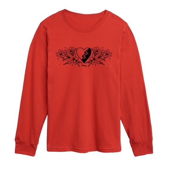 Descendants: Wicked Wonderland - Doodle Red Long Sleeve Graphic T-Shirt