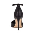 thumbnail image 5 of Nine West Eright 3 Black Pointed Toe Ankle Strap Stiletto Heeled Dress Pumps (Black, 10), 5 of 6