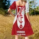 thumbnail image 5 of Mafalda para 2 vestido de manga corta con espejo vestidos de fiesta para mujer vestido de verano para mujeres embarazadas, 5 of 7