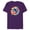 Purple, variant on Disney Stitch Aloha Island Vibes - Short Sleeve Blended T-Shirt for Adults - Customized-Black