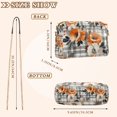 thumbnail image 4 of FORMRS Women Crossbody Purse with Chain Strap Vegan Leather Shoulder Handbag, Plaid Floral, 4 of 7