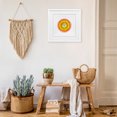 thumbnail image 3 of Stupell Industries Eclectic Yellow & Orange Smiling Sun White Framed Print Under Glass, 13 x 13, by Katherine Herrell Studio, 3 of 8