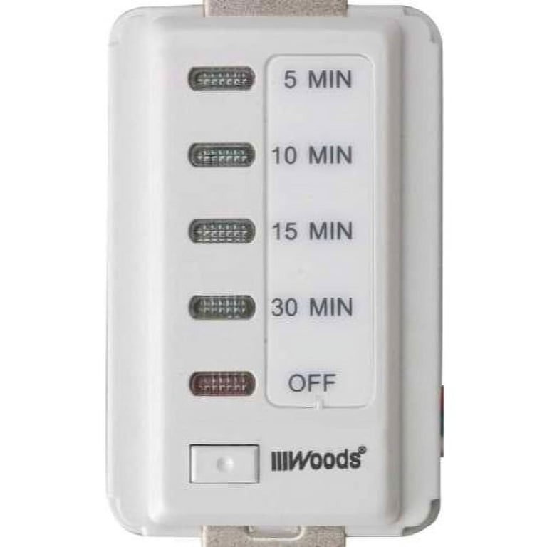 Woods In-Wall Countdown Timer, 5-10-15-30 Minute photo 2