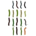 thumbnail image 2 of 22Pcs Simulation Caterpillars Trick Kit Scary Caterpillars PVC Trick Toys, 2 of 8