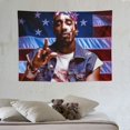 thumbnail image 4 of COMIO  Hip Hop Rapper Tapestry USA Cool Wall Decor Indoor Decor, 4 of 7