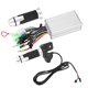 thumbnail image 2 of Controlador de motor eléctrico Eddwiin, panel de pantalla LCD a prueba de agua, kit de controlador sin escobillas para bicicleta eléctrica y scooter (350W36V/350W48V)(350W36V), 2 of 5