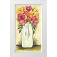 thumbnail image 1 of Shamp, Cindy 15x24 White Modern Wood Framed Museum Art Print Titled - Abstract Flower I, 1 of 4