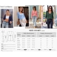 thumbnail image 5 of PRETTYGARDEN Women's Cozy Cardigan Sweater with Button V Neck Long Sleeve Tops Open Front for Fall Clothes Knit Winter Clothing Solid Business Casual & Vacation Outfits, 5 of 8