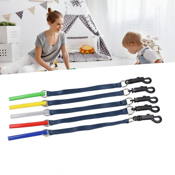 5pcs Hollow Tubes Sling Baby Teething Toy, Silicone Soft Sensory Exploration Baby Sooth Teethers For Babies 3-24 Months